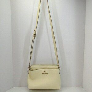 Nanette Lepore White Women's Handbag Shoulder/Crossbody Faux Leather Pockets